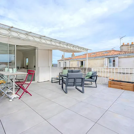 Penthouse La Rochelle, 6 Pers